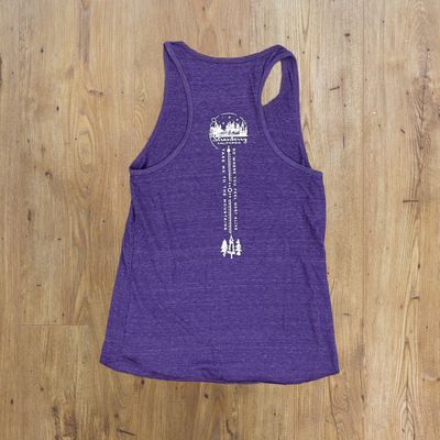 Racer Back Tank Top | Purple
