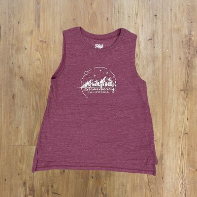 Muscle Tank Top | Maroon