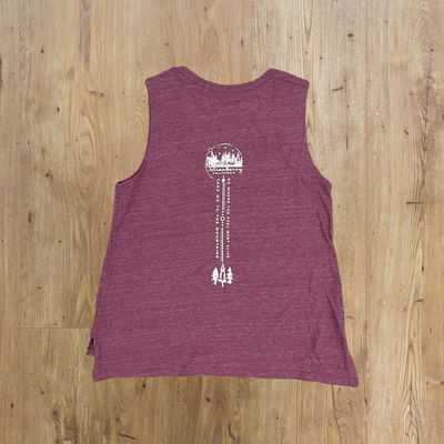 Muscle Tank Top | Maroon