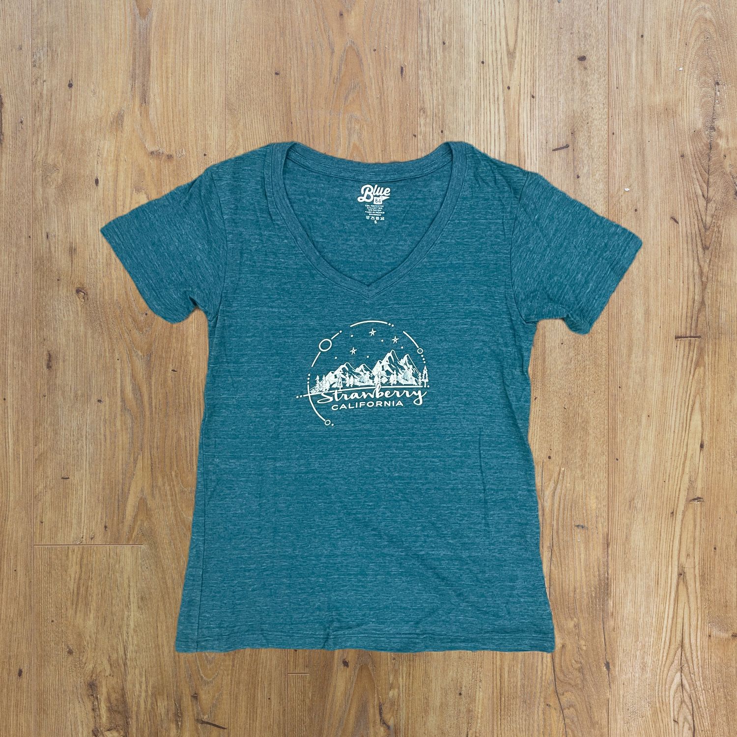 V-Neck Shirt | Teal