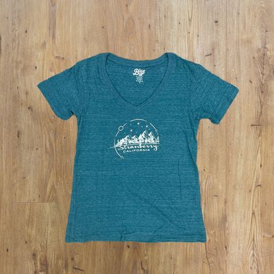 V-Neck Shirt | Teal