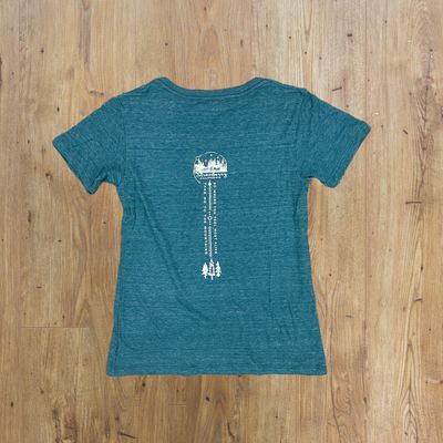 V-Neck Shirt | Teal