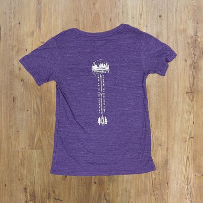 V-Neck Shirt | Purple
