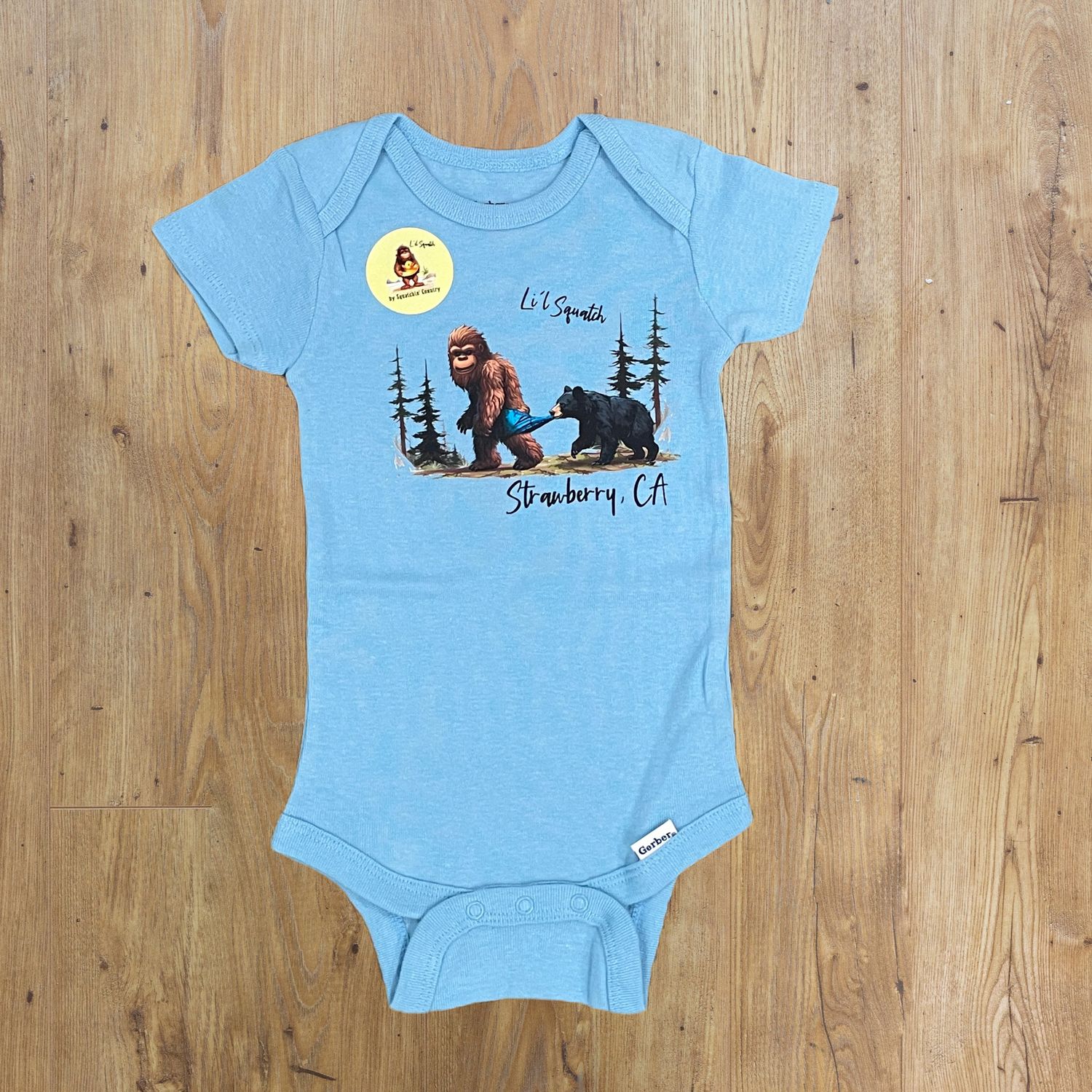 Lil' Squatch Onesie | Blue