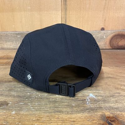 Black Packable Hat