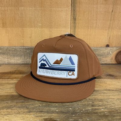 Clay Rope 5 Panel Hat
