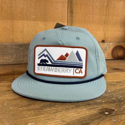 Sea Blue Rope 5 Panel Hat