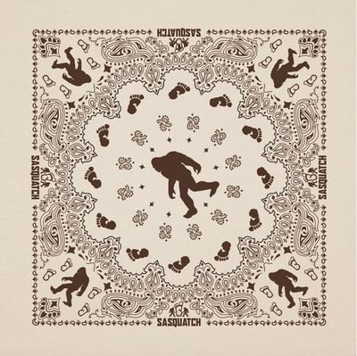 22" Bandanna | Bigfoot