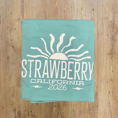 2026 Sweatshirt Blanket | Light Teal