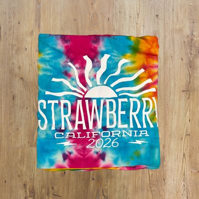 2026 Sweatshirt Blanket | Tie - Dye