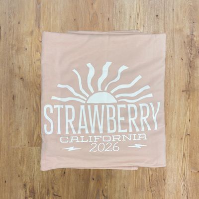 2026 Sweatshirt Blanket | Light Pink