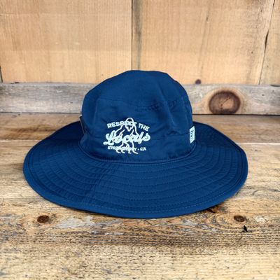 Embroidered Boonie Hat - Navy