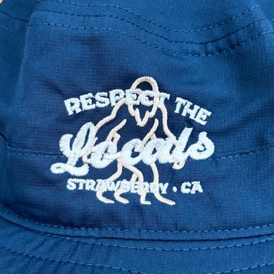 Embroidered Boonie Hat - Navy