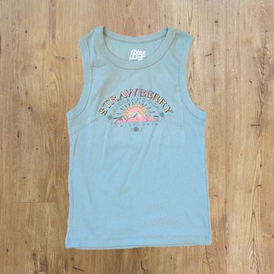 Baby Ribbed Tank | Green