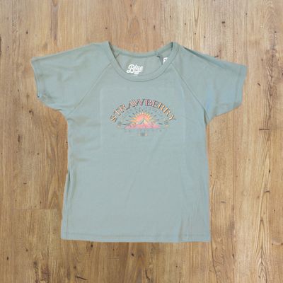 Baby Ribbed Tee | Green