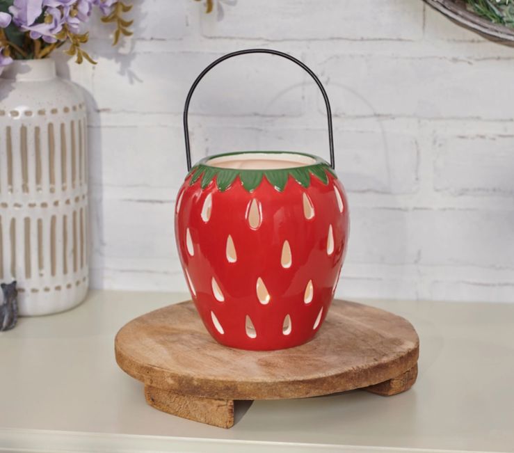 Strawberry Candle Holder