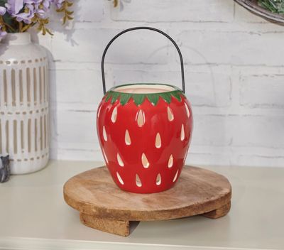 Strawberry Candle Holder