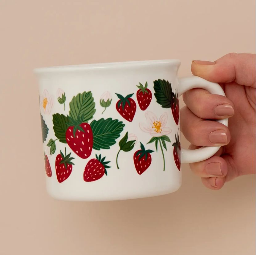 Strawberry Patch Mug