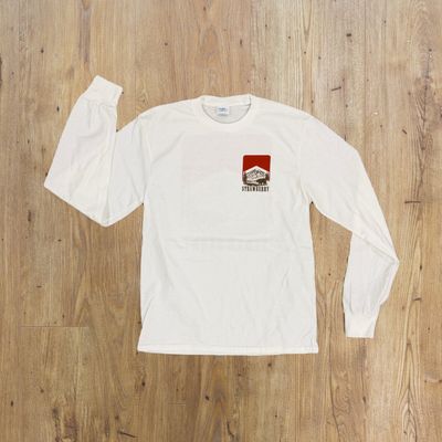 Strawberry White Long Sleeve