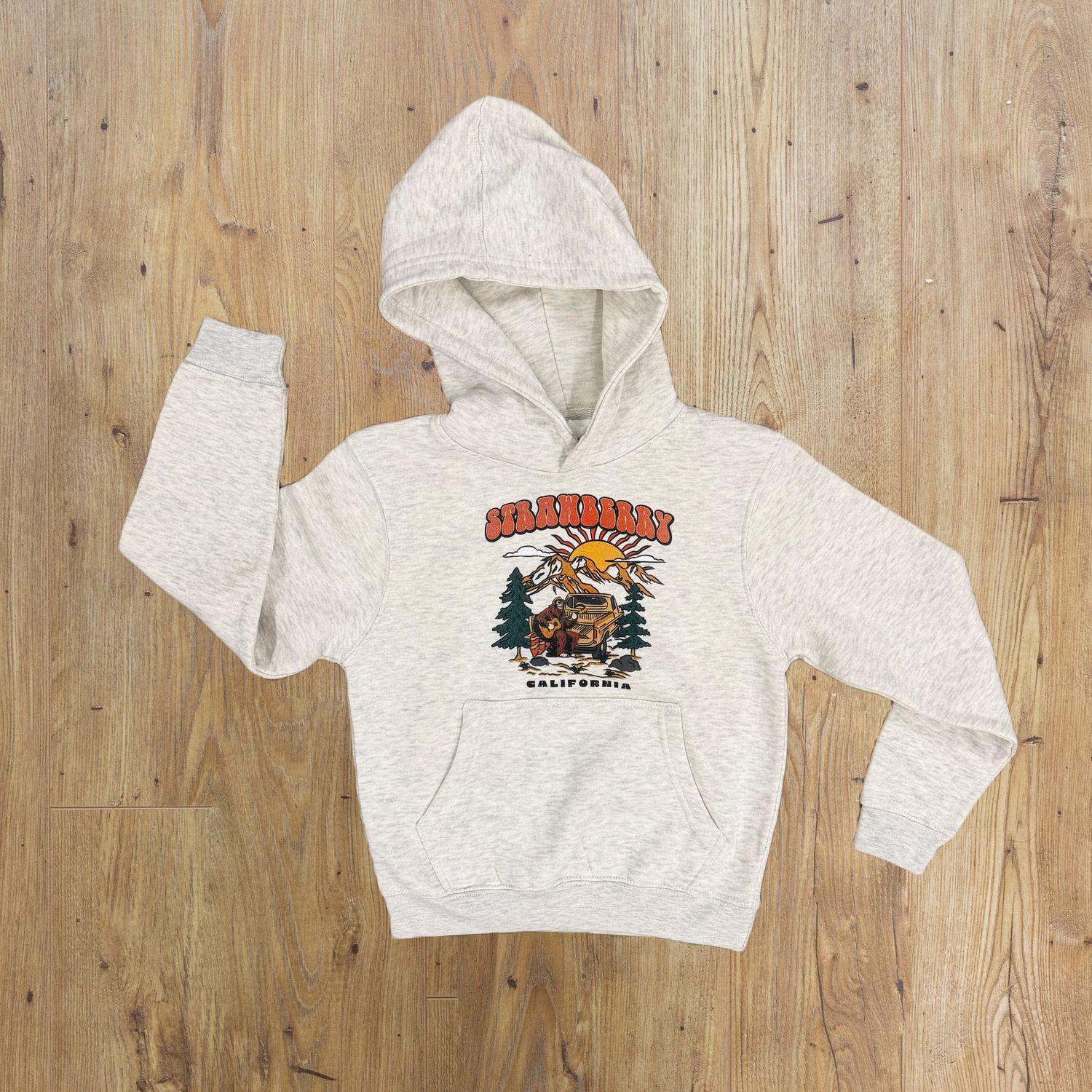 Bigfoot Youth Hoodie | Oatmeal
