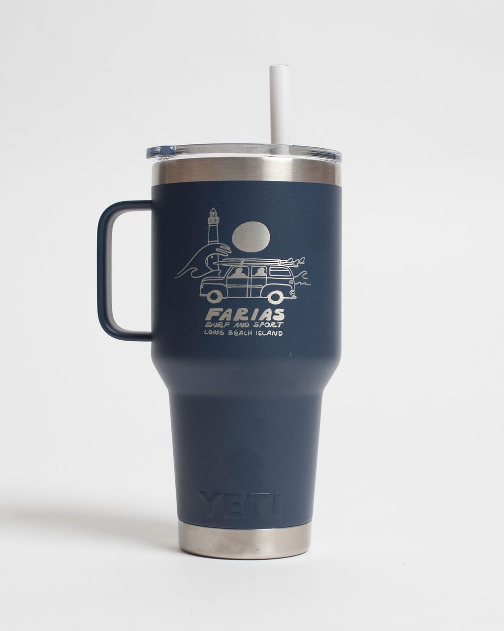 RAMBLER 35 OZ STRAW MUG | Farias Ty Williams |