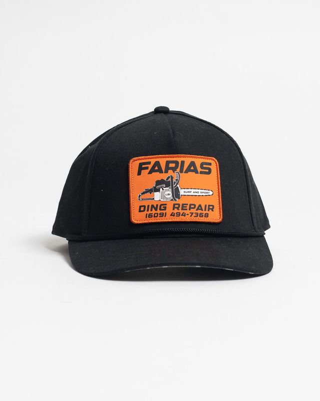 Farias Ding Repair Hat • Snapback Black
