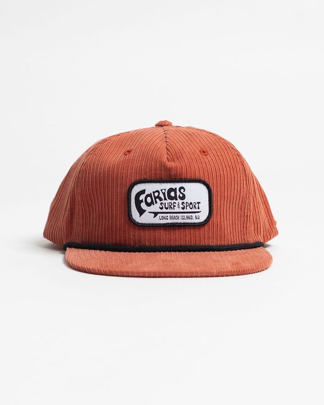 Farias Retro Patch | Snapback Pinch Front Structured