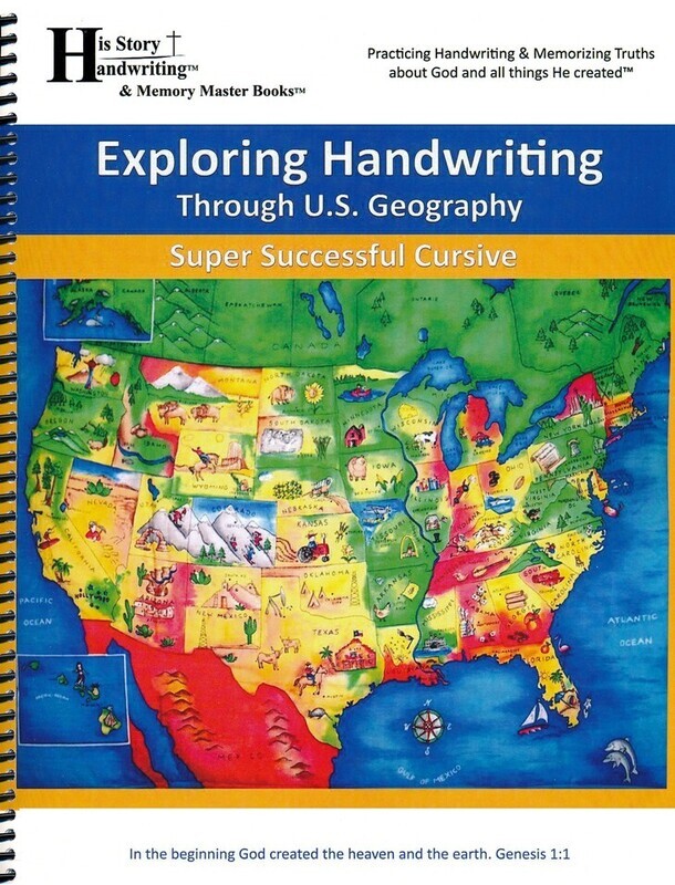 Exploring Handwriting Through Geography - (CURSIVE EDITION)