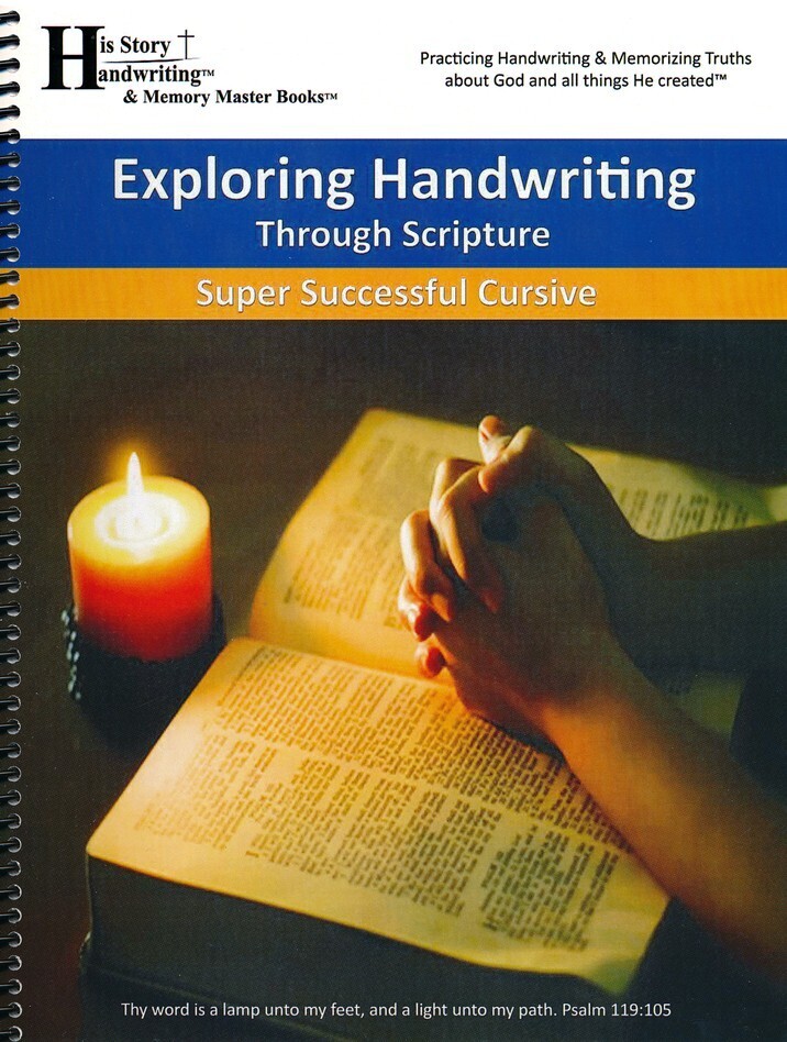 Exploring Handwriting Through Scripture -  (CURSIVE EDITION)