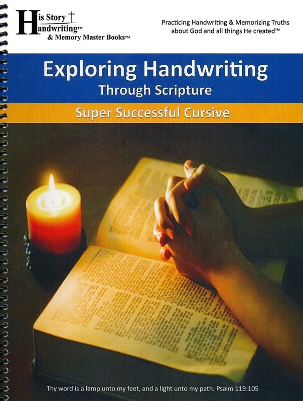 Exploring Handwriting Through Scripture - (CURSIVE EDITION)