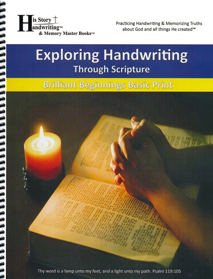 Exploring Handwriting Through Scripture -  (PRINT EDITION)