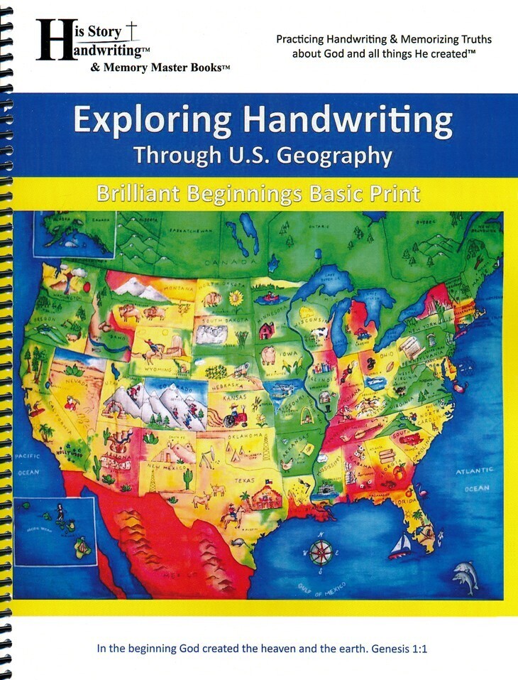 Exploring Handwriting Through U.S. Geography - (PRINT EDITION)