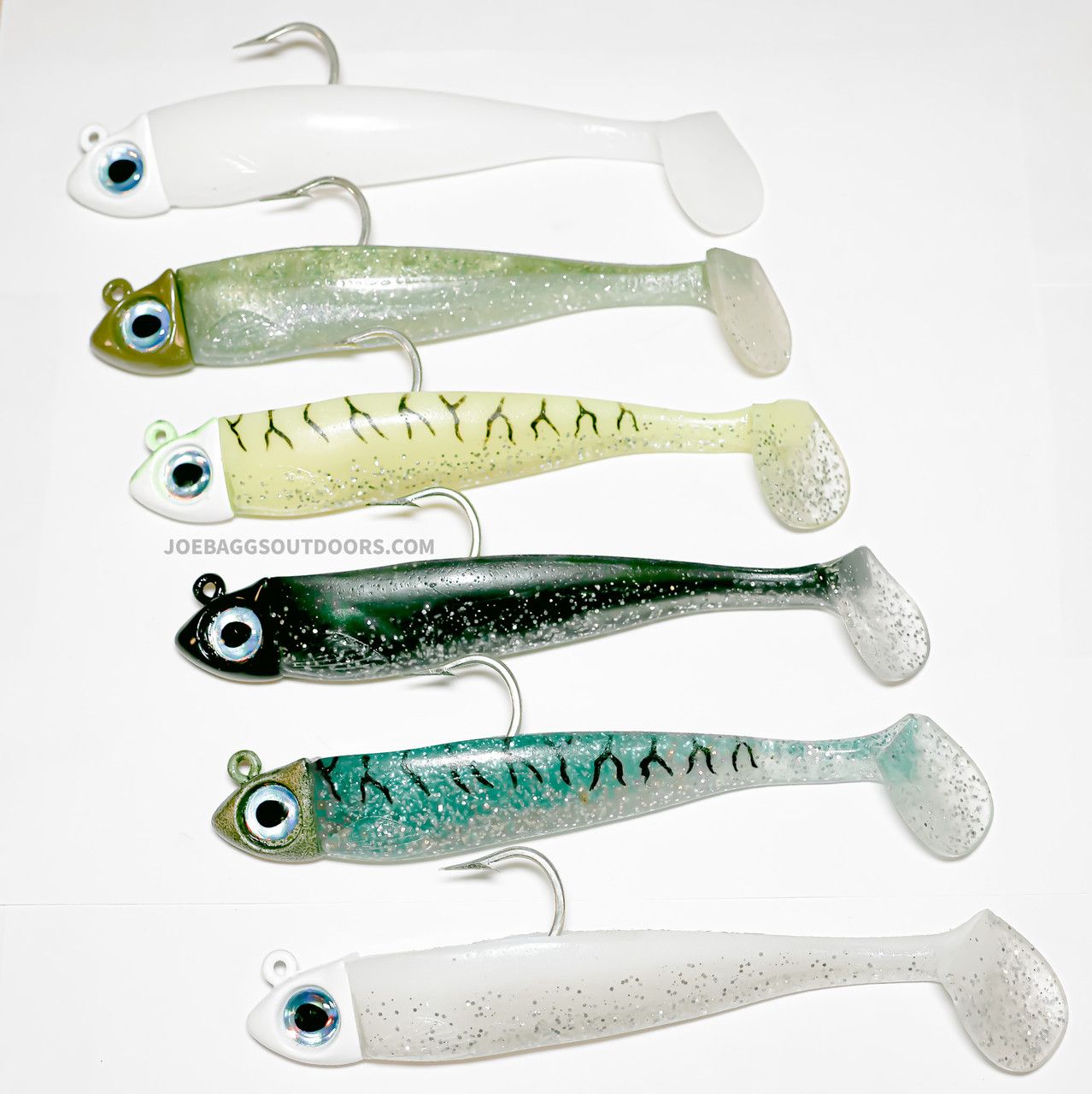 JOEBAGGS SHADS, Color: JBS-3-WH
