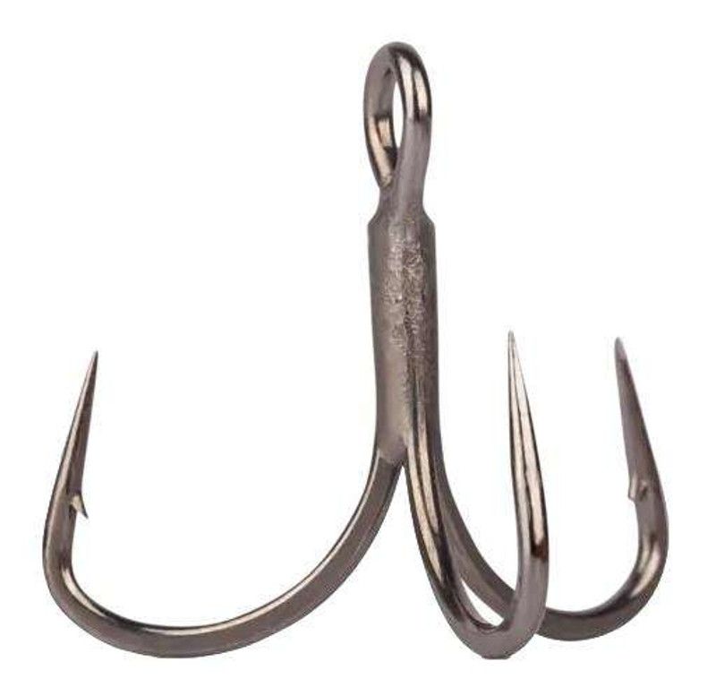 Mustad ITG76AP In-Line Triple Grip Treble Hooks, Size: ITG76AP-TS-1-6A