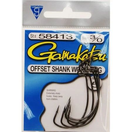 Gamakatsu OFFSET EWG Worm Hook