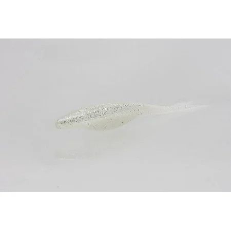 Zoom Super Fluke Jr, 4&quot; 10Pk, Color: 056185 White Ice