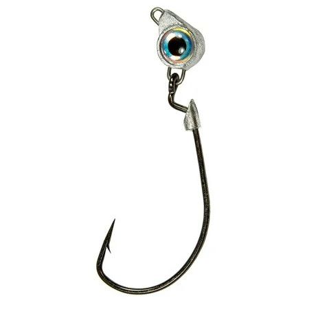 Z-Man Texas Eye Jigheads, Color: Pearl, Size: 1/8