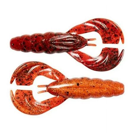 Z MAN Hella CrawZ , Color: Fire Craw, Size: 3.75