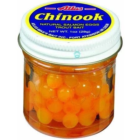 Atlas Mike Chinook Salmon Eggs Yellow/Cheese