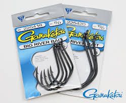 Gamakatsu Big River Hooks, Size: 6/0