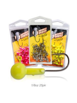 Trout Magnet Double Cross Jighead 5PK, Color: Chart, Size: 1/8oz
