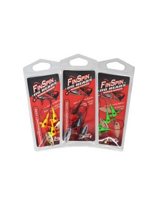 Trout Magnet FINSPIN BLOODSPIN SERIES JIG 3pk 