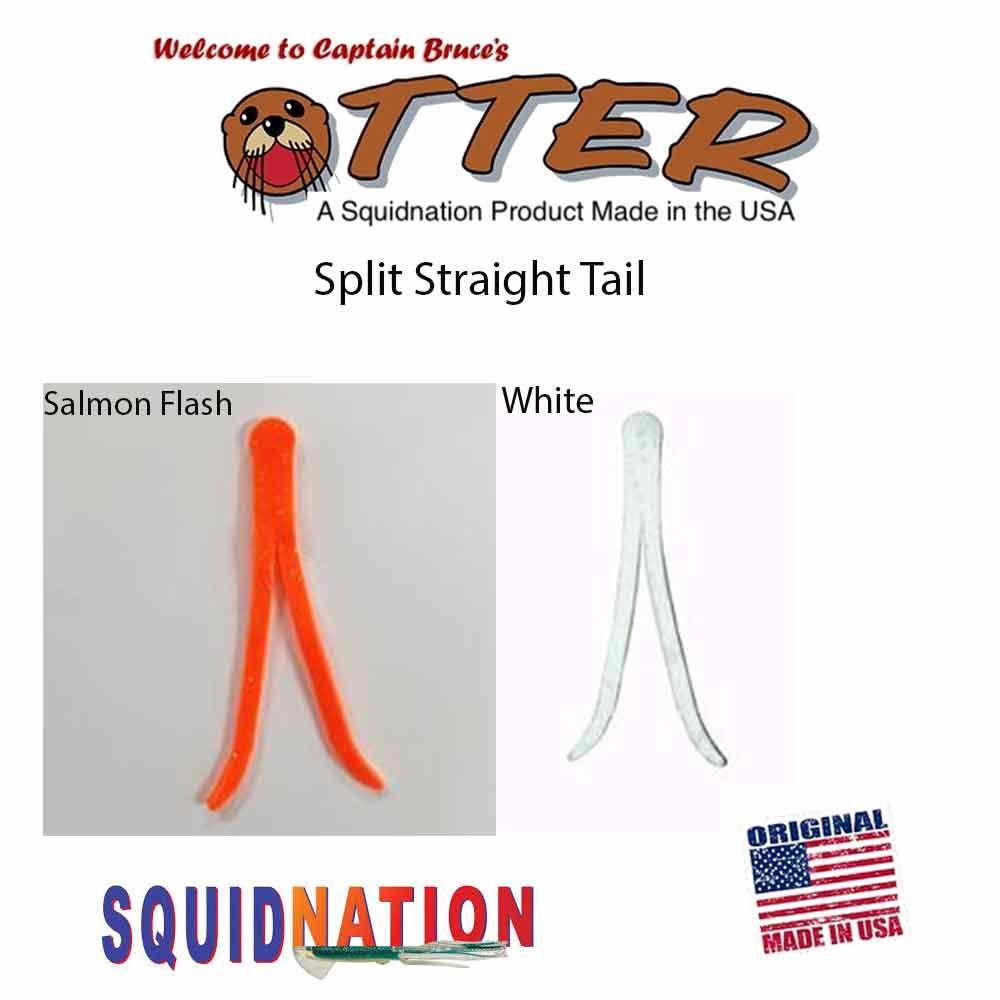 OTTER TAILS STRAIGHT SPLIT, Color: WHIITE