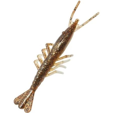 Z MAN SCENTED SHRIMPZ , Color: ROOTBEER, Size: 3&quot;