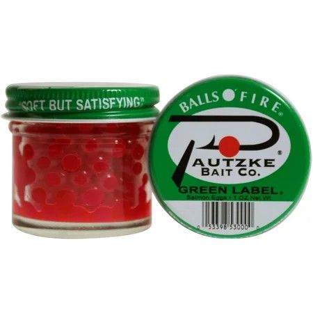 PAUTZKE BAITS CO.  BALLS OF FIRE SALMON EGGS, Color: PINK