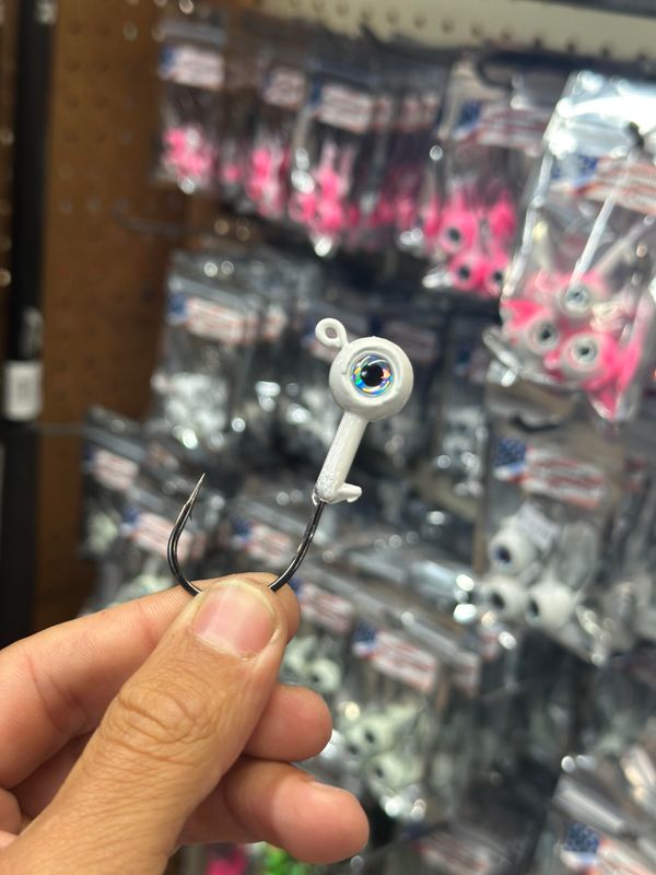 ALAN'S CUSTOM LURES- BALL HEAD JIGS (retail)
