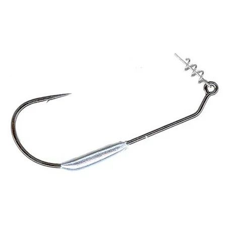 Owner  Weighted Hook with Twistlock, Size: 1/8OZ 4/0