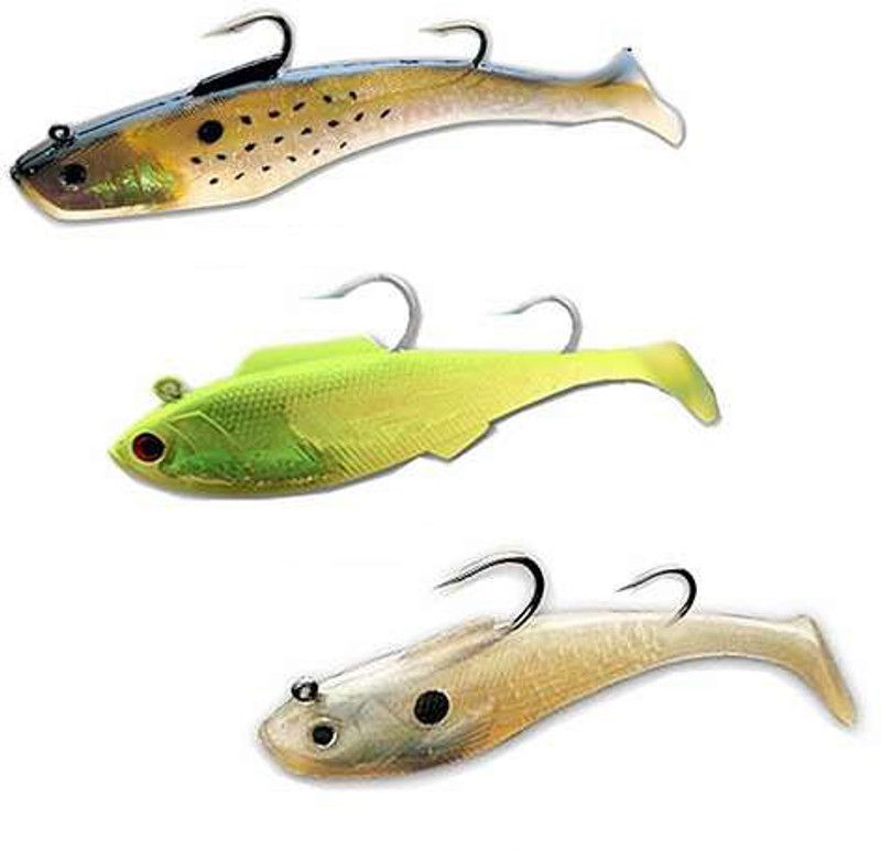 Tsunami Swim Shad 9inch Heavy Single &amp; Double Hook , Size: SS9DH-1-86