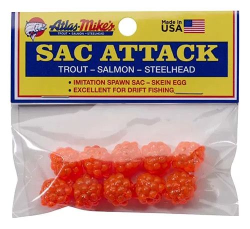 Atlas Mikes Sac Attack, Color: Orange 10pk