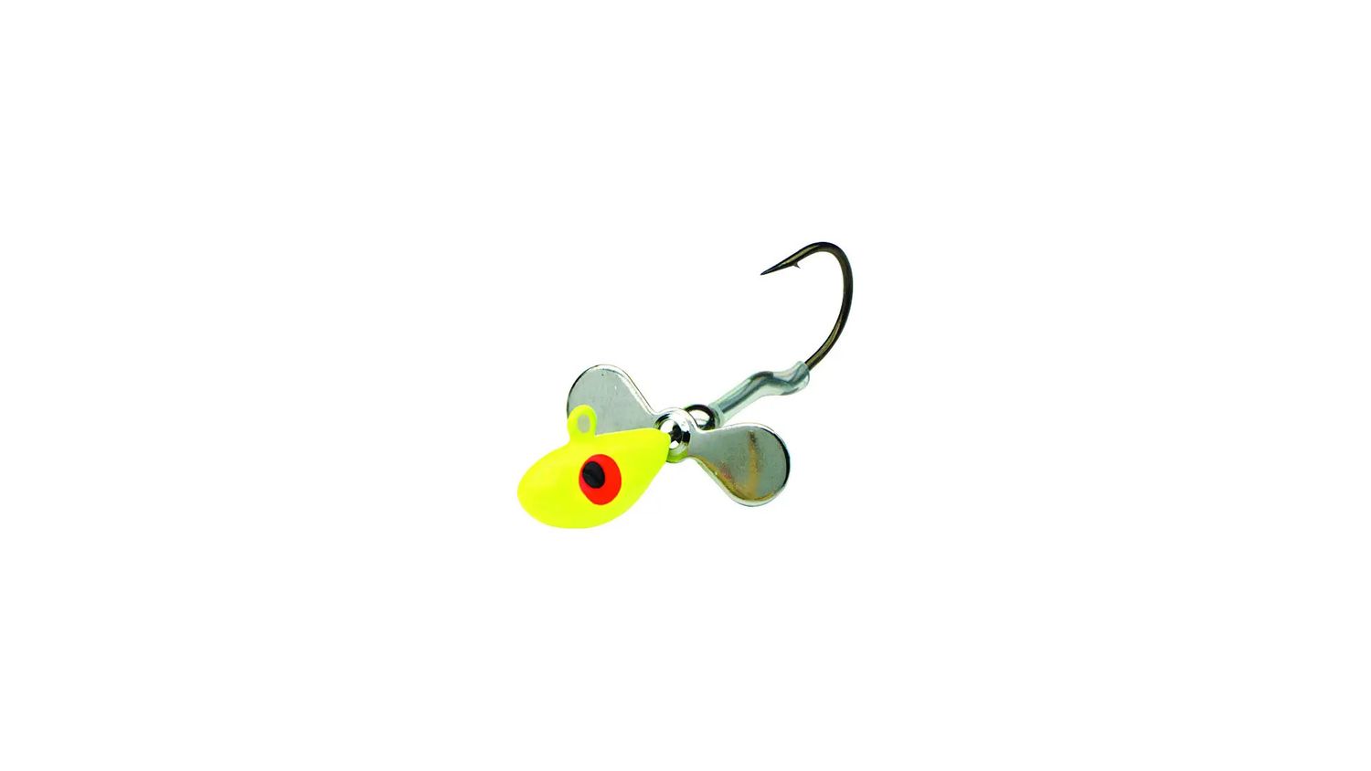 Northland Whistler Jig, Color: Chartreuse 2pk, Size: 1/8oz